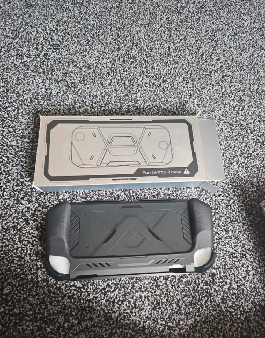 Switch 2 Case Front and Back for Nintendo Switch