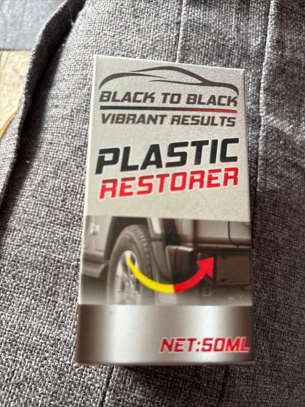 Back to Black Trim Restorer 50ml - Easy Apply Ceramic Coating for All Plastics