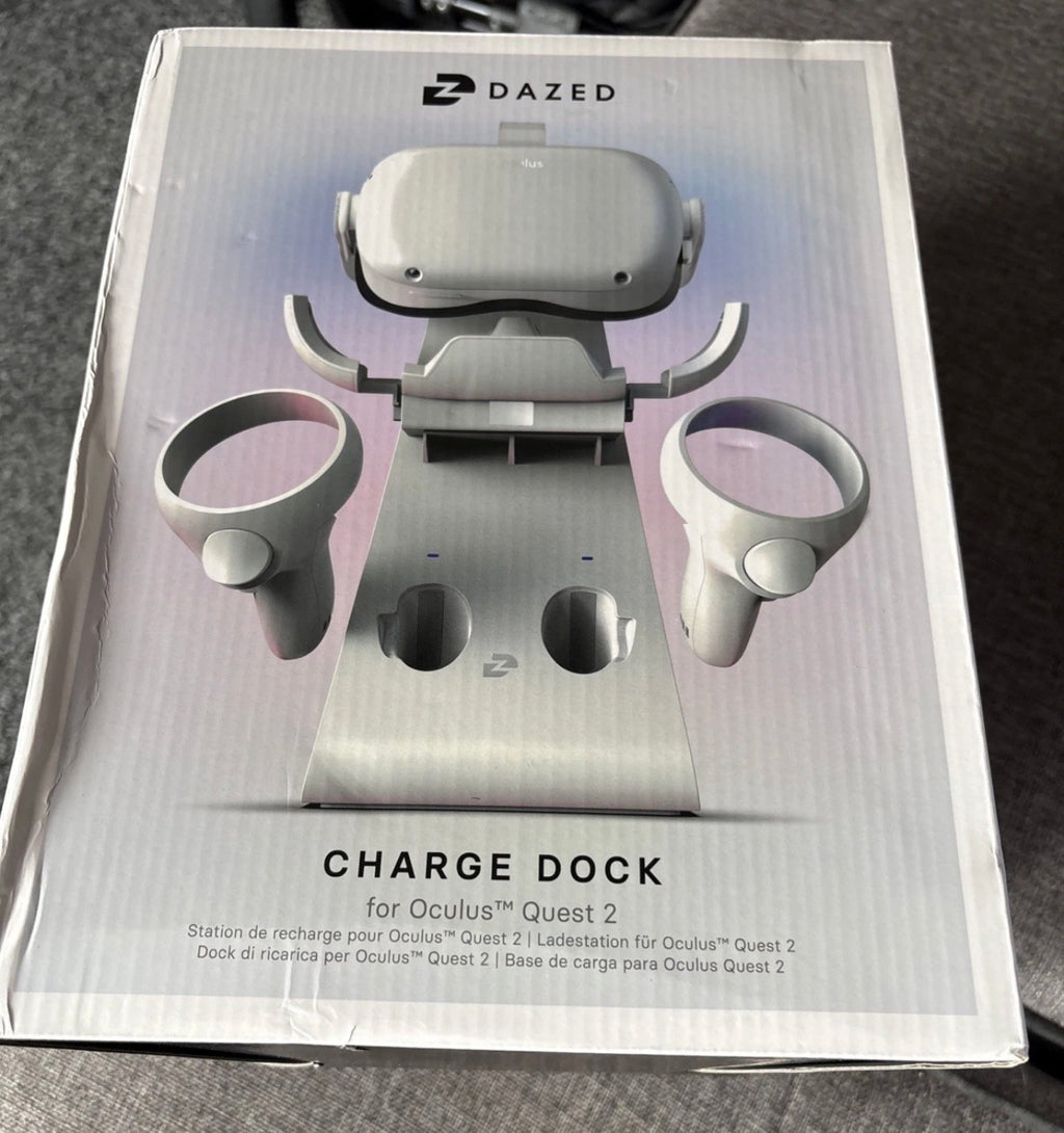 Dazed Charge Dock Station for Oculus Quest-Wireless Charging - NEW