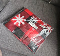 Red Black And White Christmas Tablecloth
