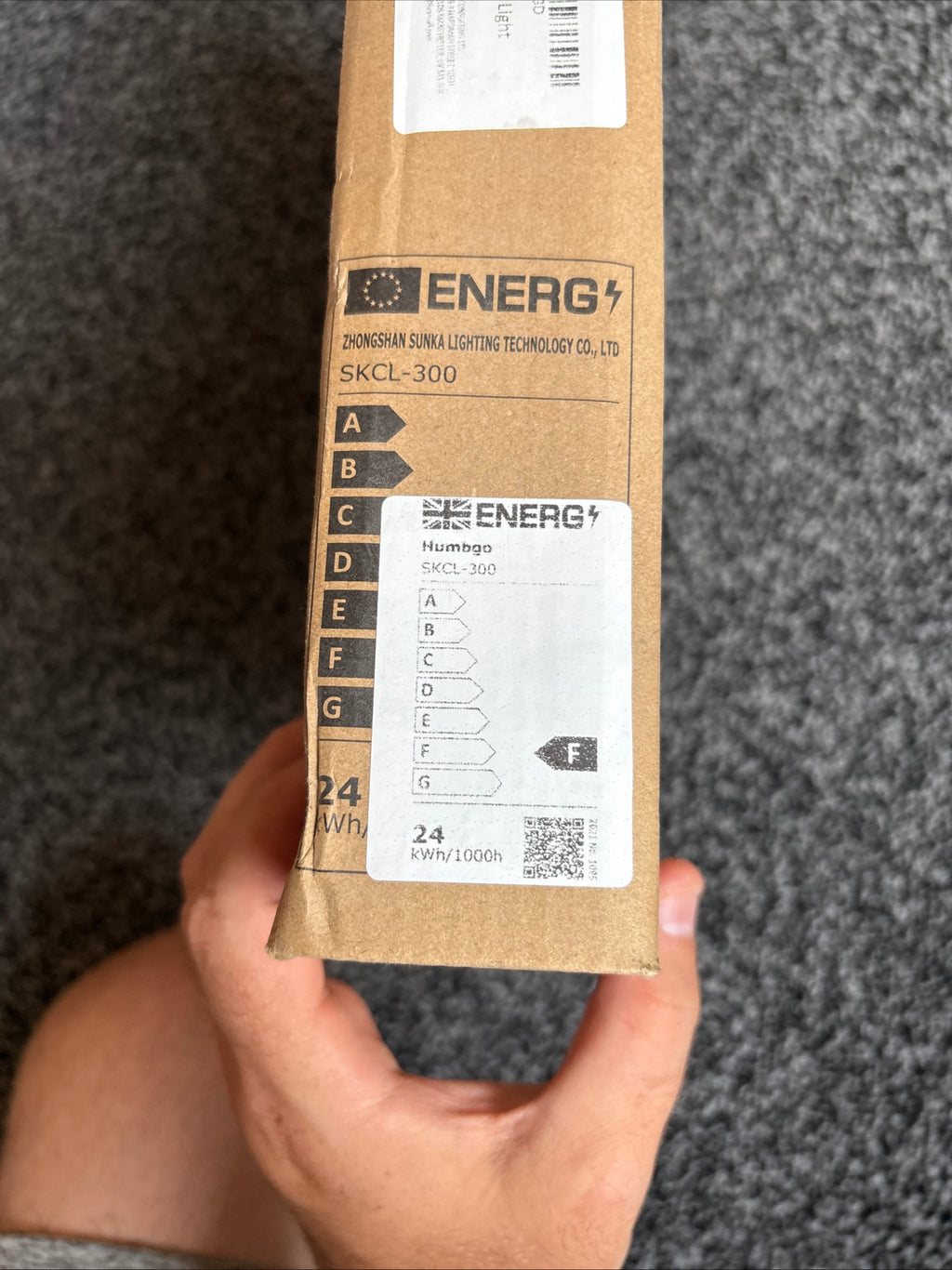 Celling light  With Remote Control Energy Grade F