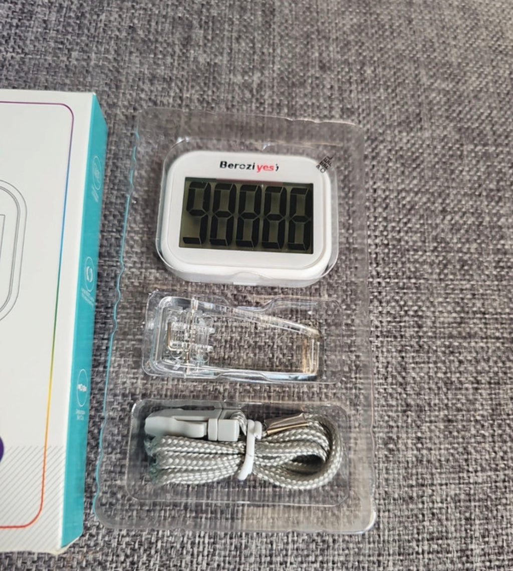 White Pedometer Brand New