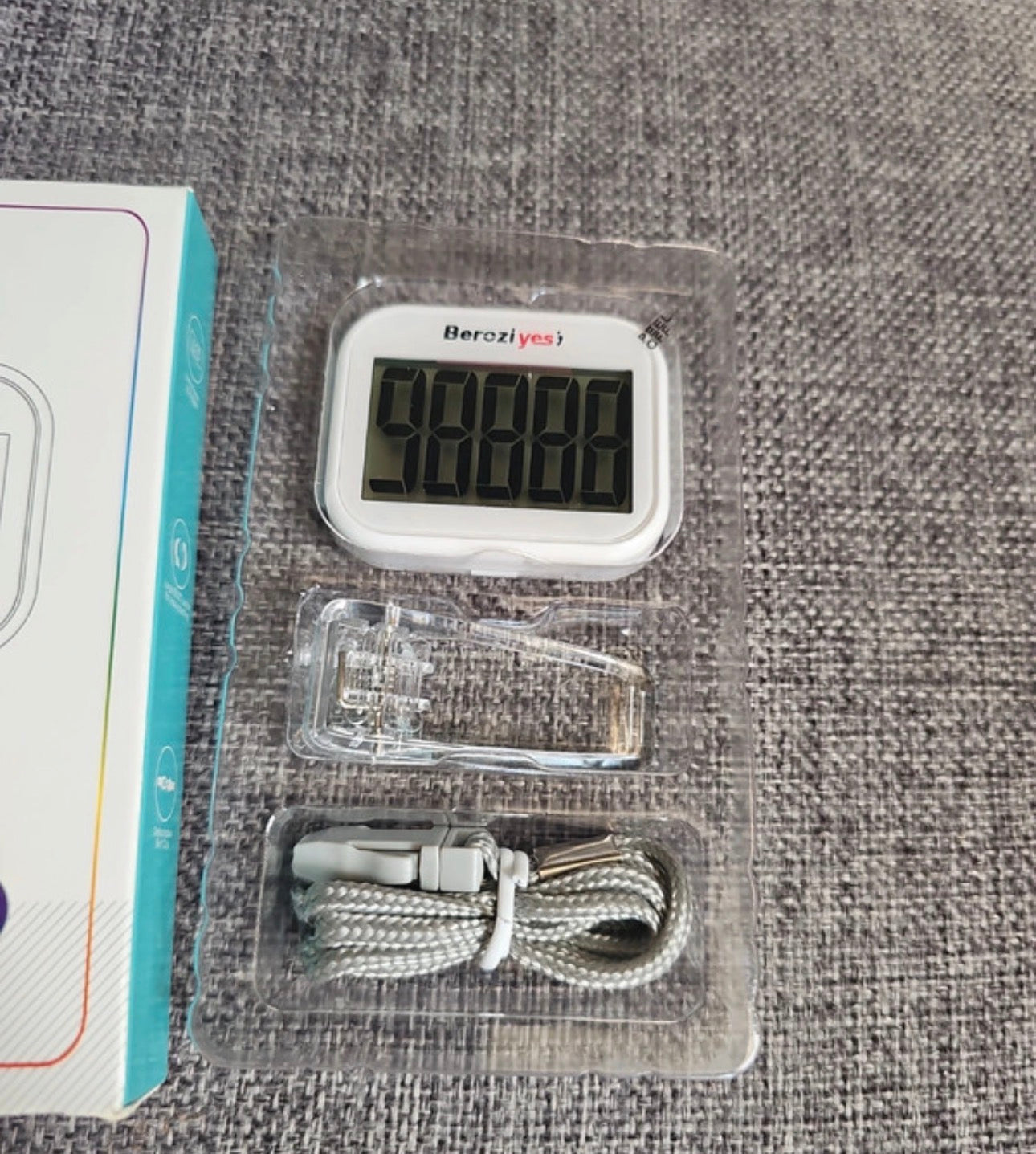 White Pedometer Brand New