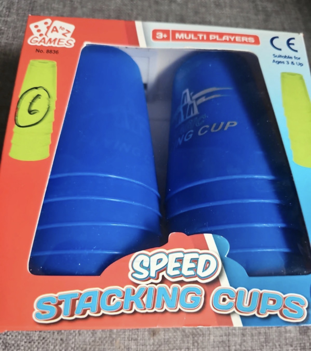 Speed stacking cups 12 pcs 2+ players