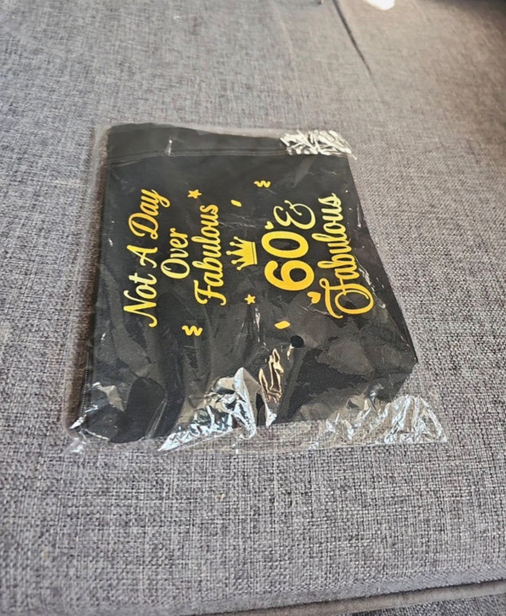 Not A Day Over Fabulous 60 Cosmetic Bag