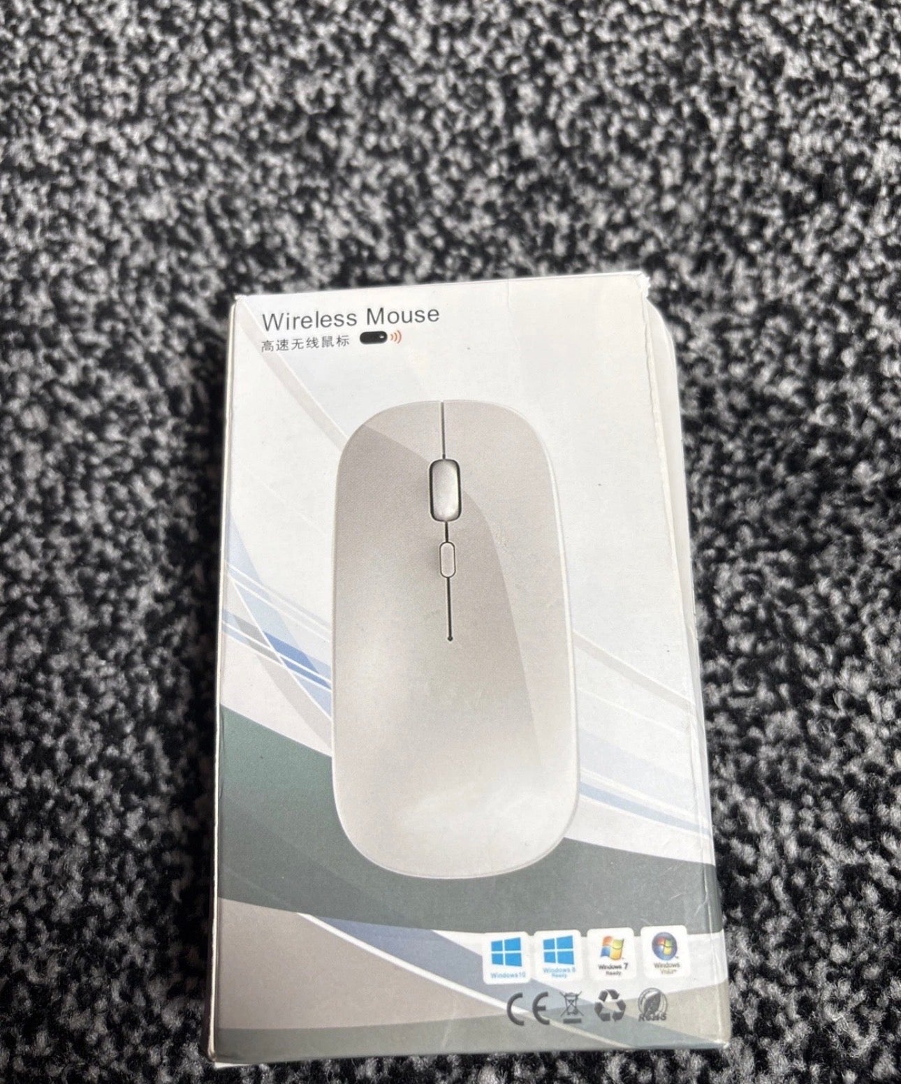 Windows Compatible Black Bluetooth Wireless Mouse