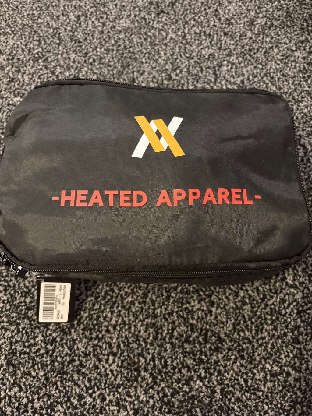Xx Heated Apparel Electric Heated Jacket Men's Size Small Black with power bank