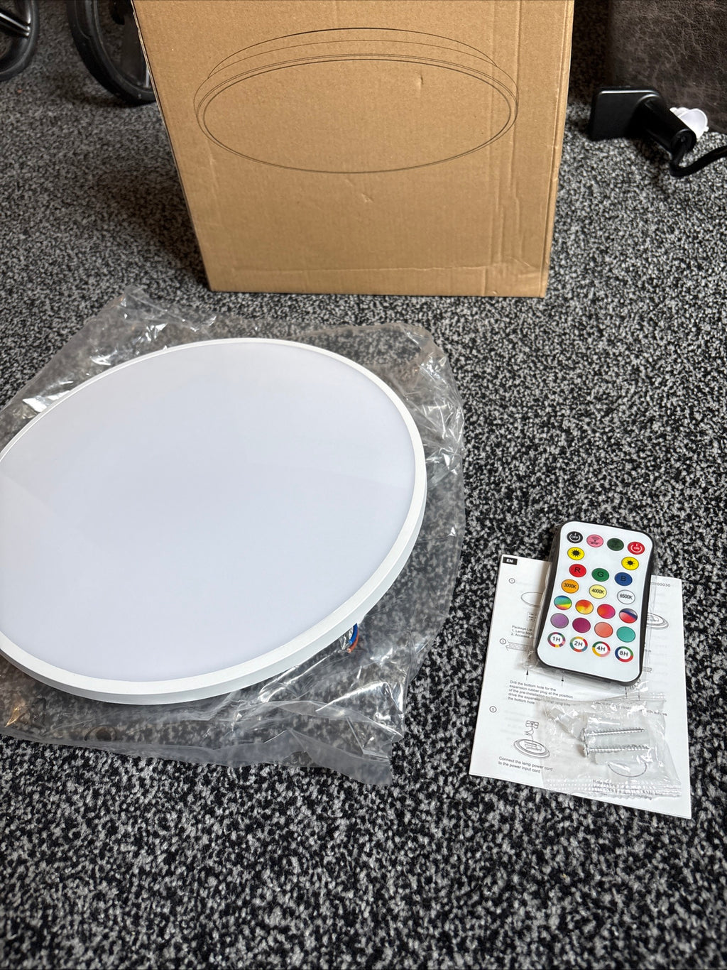 Celling light  With Remote Control Energy Grade F