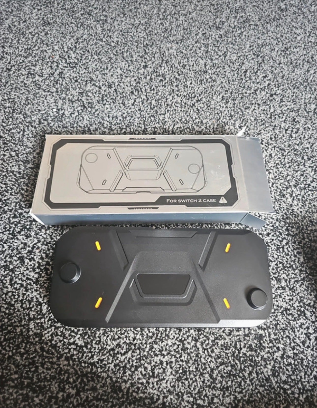 Switch 2 Case Front and Back for Nintendo Switch